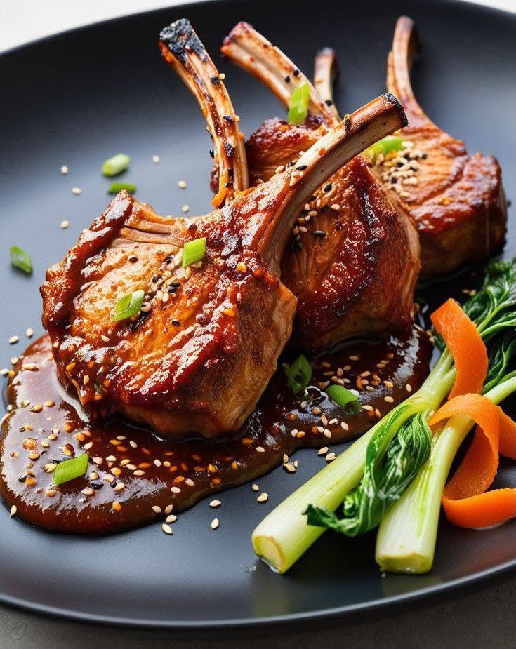 Chef plating a fine dining course