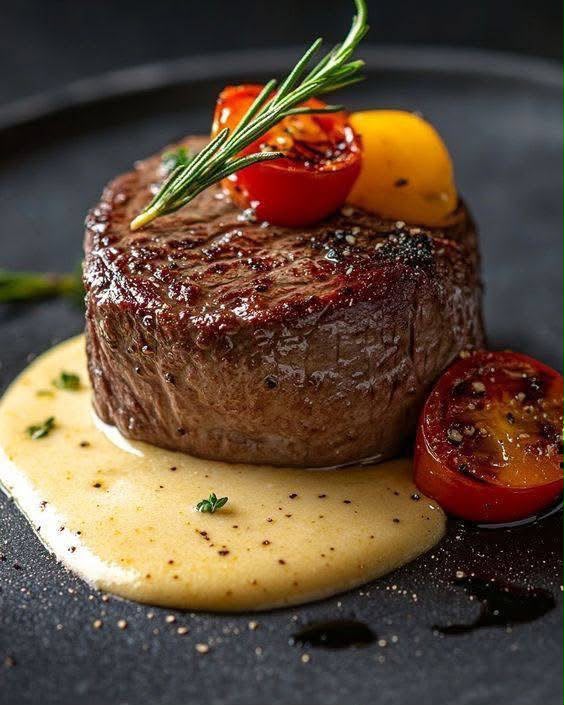 Chef plating a fine dining course